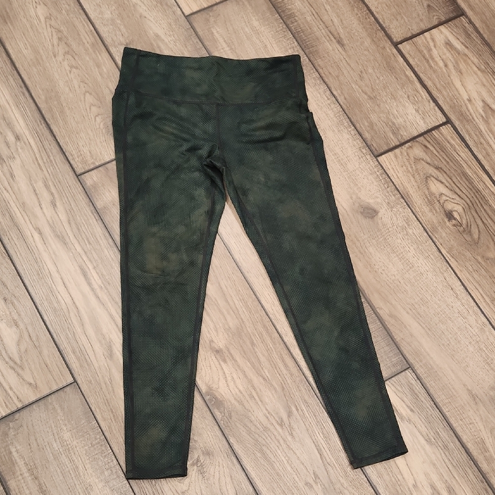 Athleta Green Leggings